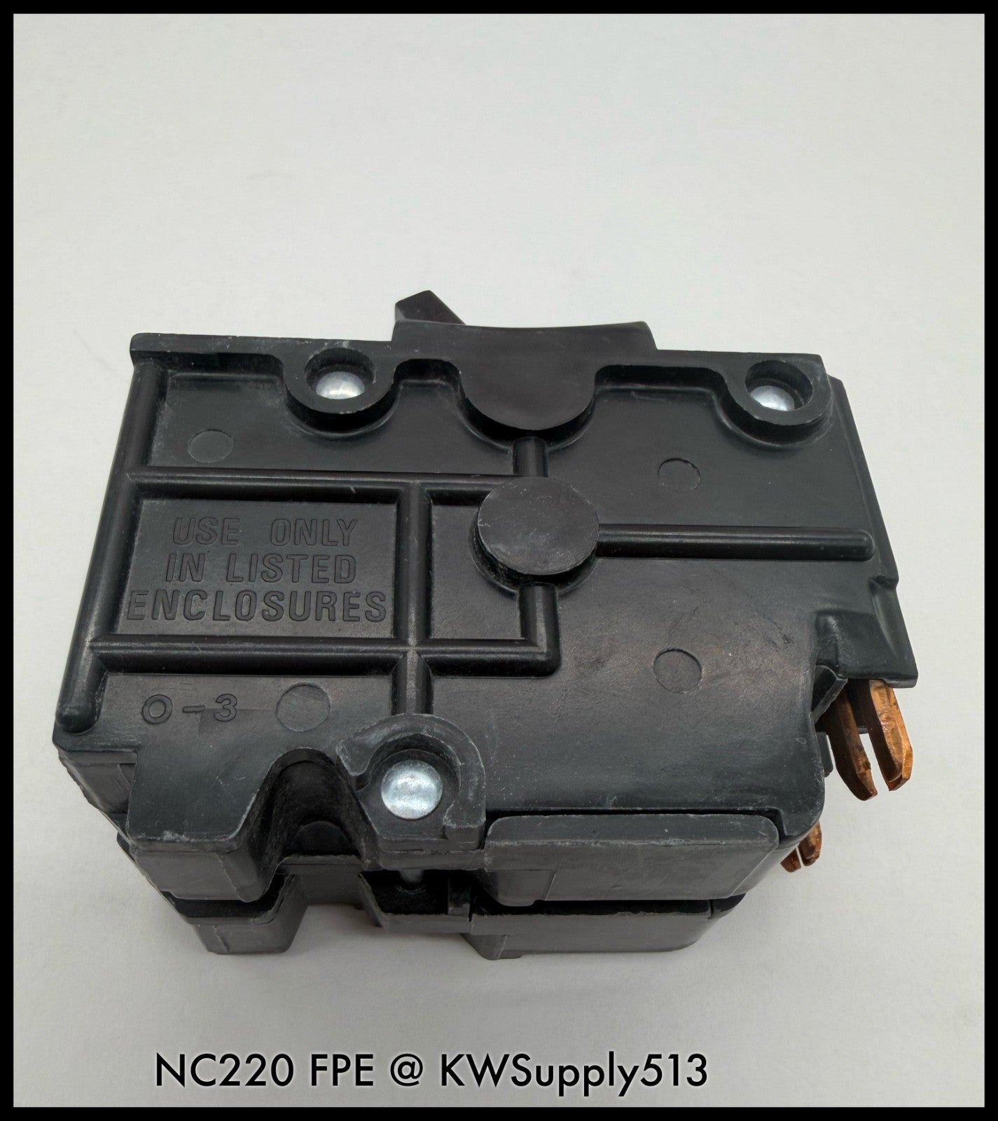NC220~ FPE NC220 20A 2P 1PH 240V 10KA Circuit Beaker-Used