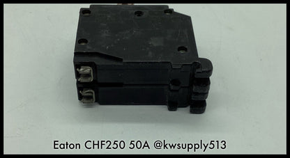 CHF250 ~ Eaton Culter Hammer CHF250 50A 120/240V 2 Pole Type CH Circuit Breaker