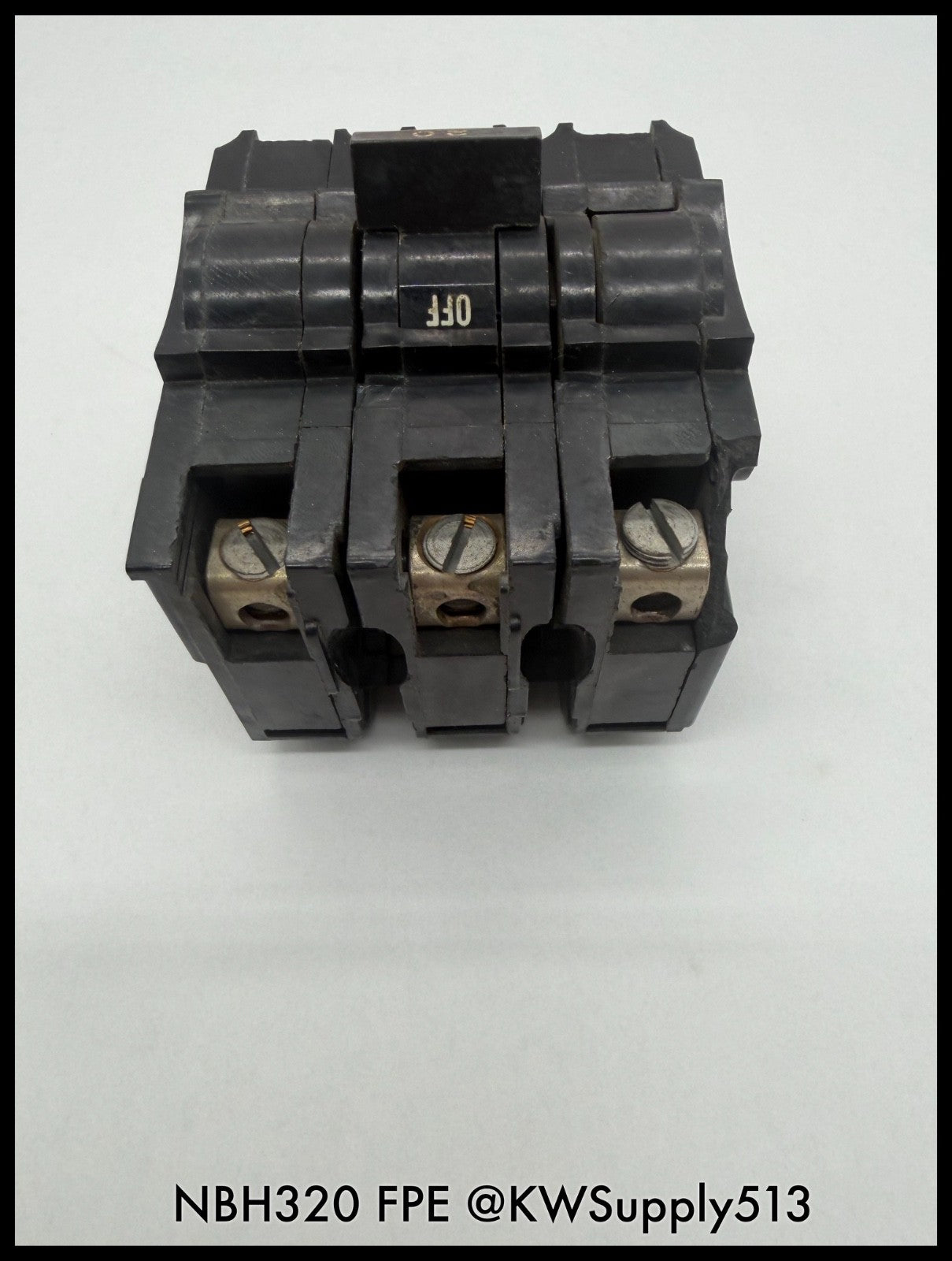 NBH320~FPE NBH320 20A 3P 240VAC 10KA Circuit Breaker-Used