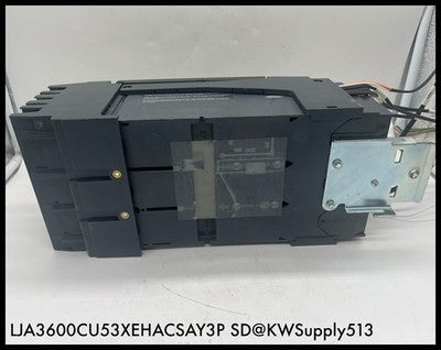 LJA36400CU53XEHACSAYH3P ~Square D 400A CB with AS ST WH PL Unused Surplus No Box