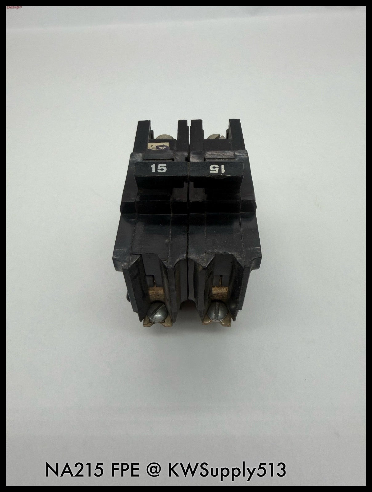 NA215~FPE NA215 15A 2P 1PH 120V/240VAC Circuit Breaker-Used