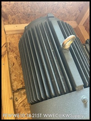 PEWWE10-18-215T~Worldwide Electric Crop. 3Phase Induction Motor 10HP 1800PRM New