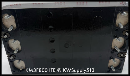 KM3F800~ITE KM3F800 800A 3P 3PH  600V TM Circuit Breaker-Used