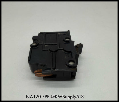 NA120~FPE NA120 20A 1P 120/240V Circuit Breaker-Used