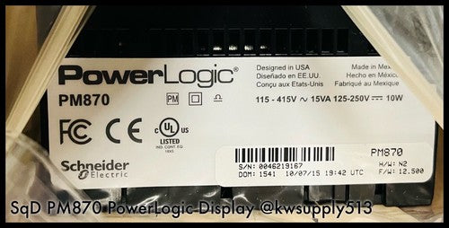 Power Meter 870 w/ Integrated Display-PM870
