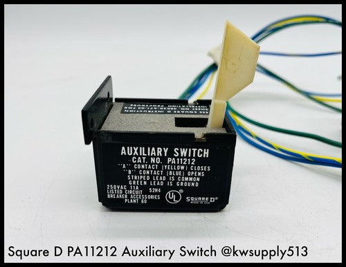 250V Auxiliary Switch-PA11212
