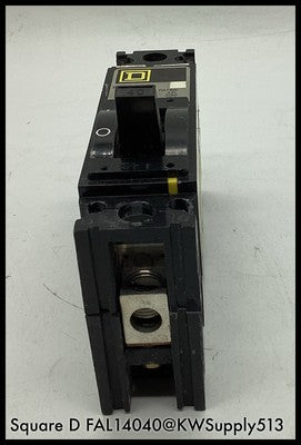 FAL14040 ~ Square D FAL14040 MCCB 40A 1P 277V MCCB - Used