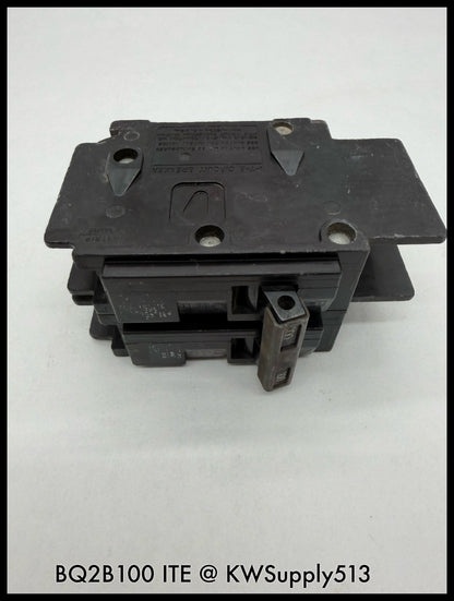 BQ2B100~ITE BQ2B100 100A 2P 1PH 120/240VAC TM Circuit Breaker