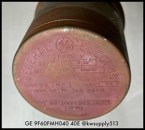 General Electric 9F60FMH040~ 9F60FMH040  40E Amp 15kV  EJO-1   Size D