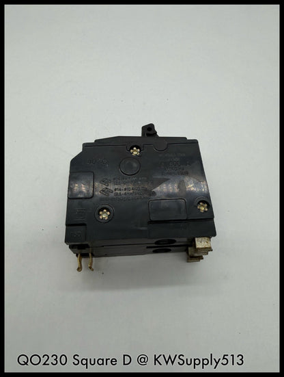 QO230~Square D QO230 30A 2P 240V 10KA@240V Thermal Magnetic Circuit Breaker