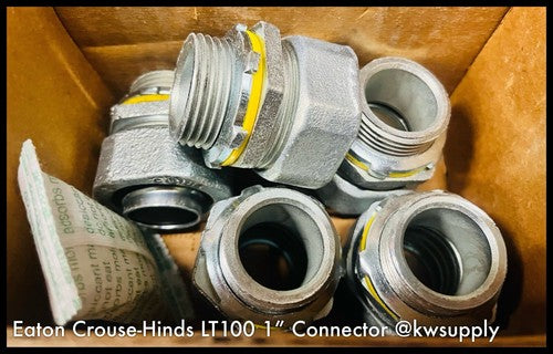 1" Straight Male Connector w/o Insulated Bushing-LT100