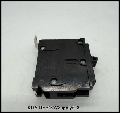 B115~ITE B115 15A 1P 120/240VAC 60HZ 10KA MCCB-Used