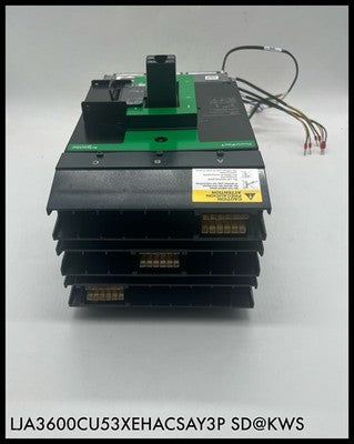 LJA36400CU53XEHACSAYH3P ~Square D 400A CB with AS ST WH PL Unused Surplus No Box