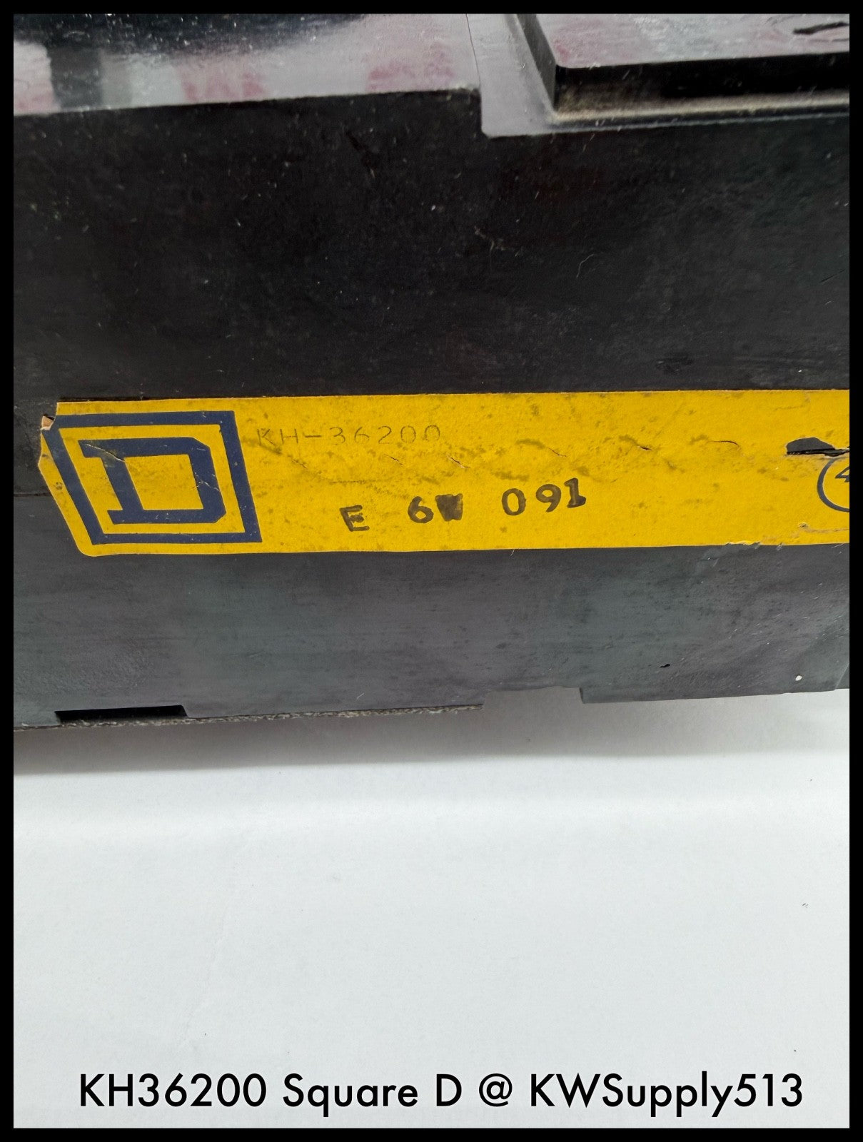 KH36200~Square D KH36200 200A 3P 3PH 600VAC I-Line Circuit Breaker-Used