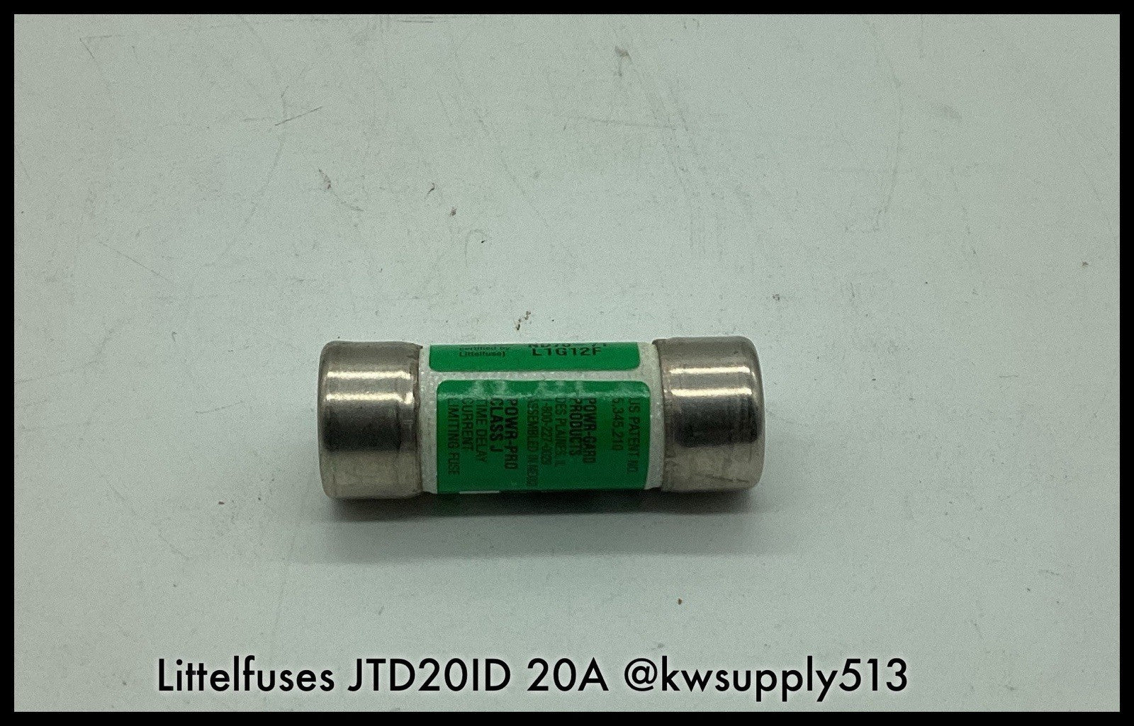 JTD20ID ~ Littelfuse JTD20ID 20A 600V Class J POWR-PRO Time Delay Fuse Unused