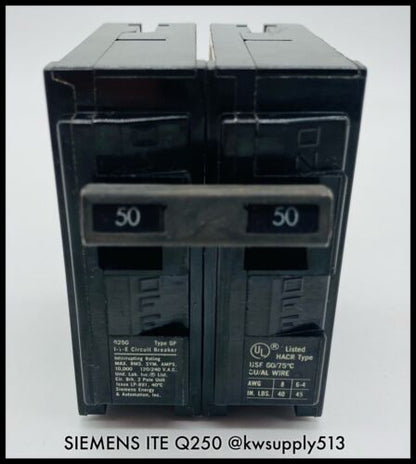 50A Circuit Breaker-Q250