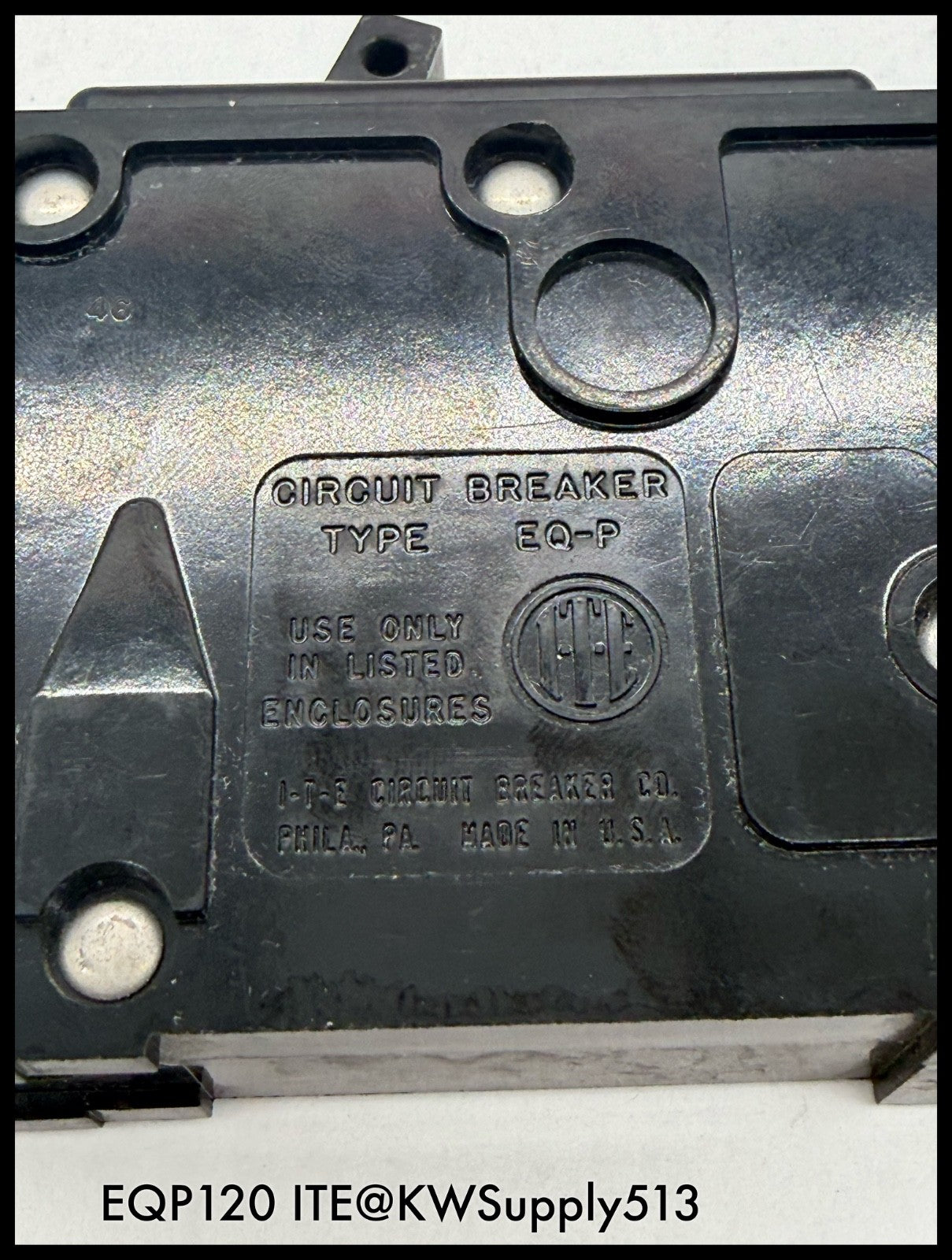 EQP120~ITE EQP120 20A 1P 20A Circuit Breaker-Used