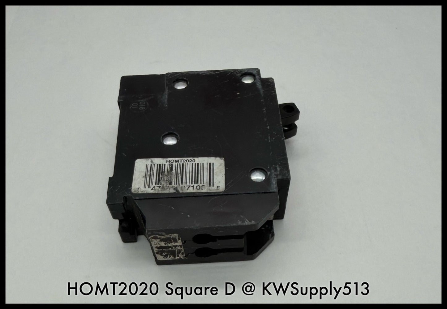 HOMT2020~Square D HOMT2020 20A 1P PH 120VAC 10KA Tandem Circuit Breaker-Used