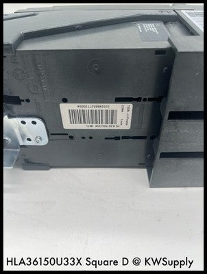 HLA36150U33X~Square D HLA36150U33X 150A 3P I-Line Circuit Breaker Unused Surplus