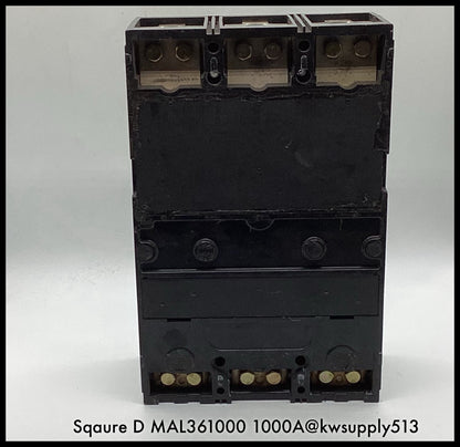 MAL361000 - Square D MAL361000 1000A 3 pole Type 2 600V~250V LI Circuit Breaker