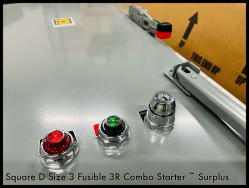 Size 3 Fusible Combination Starter-8536SEO1H30S