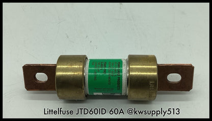 JTD660ID ~ Littelfuse JTD60ID 60A 600V Class J POWR-PRO Time/Current Delay Fuse