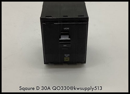 QO330 ~ Square D QO330 30A 240V MCCB - Square D QO Series Shelf Surplus