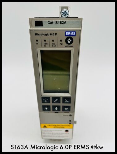 Micrologic 6.0P Trip Unit w/o Battery-S163A