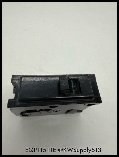 EQP115~ITE EQP115 15A 1P Circuit Breaker-Used