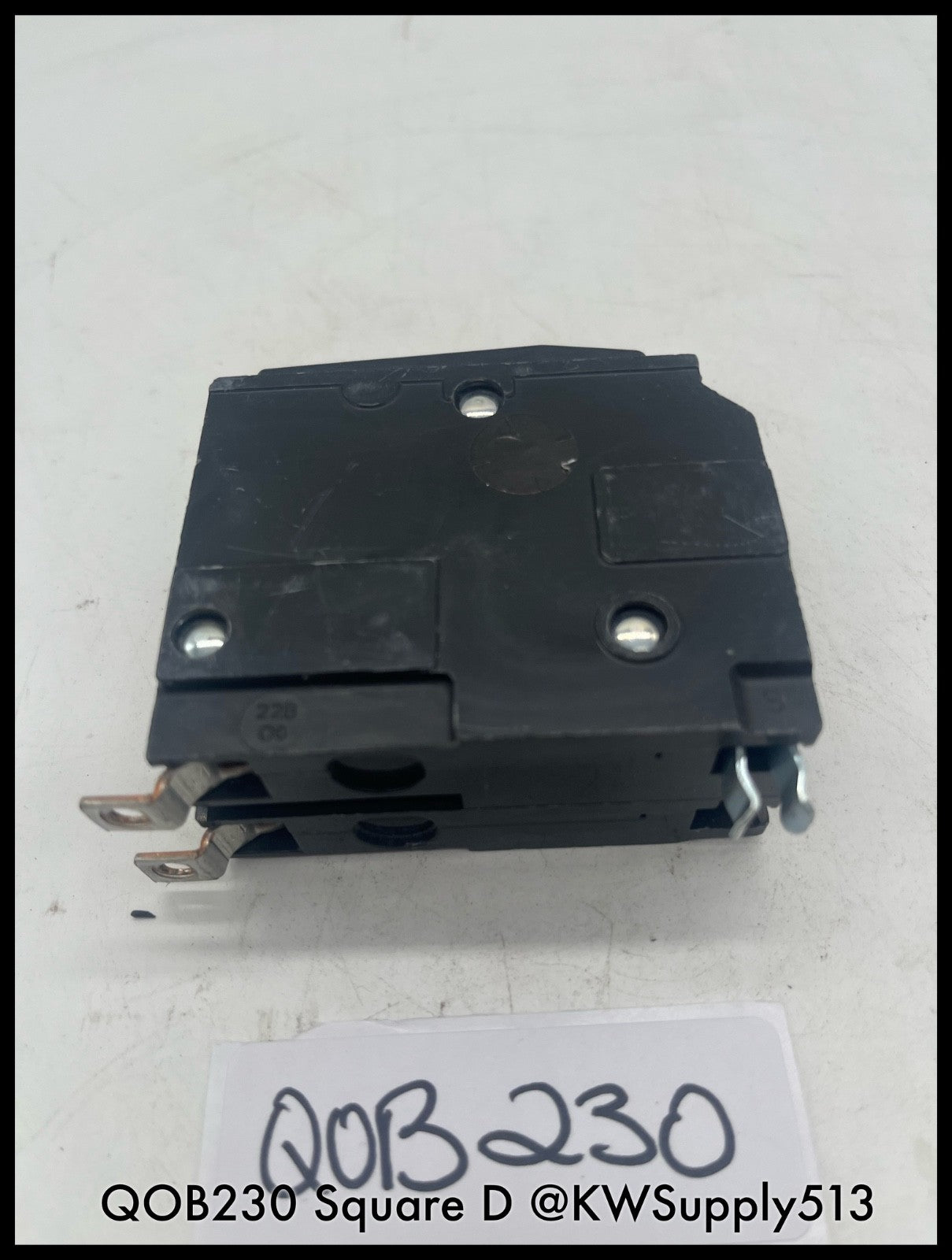 QOB230~Square D QOB230 30A 2P 120/240V  10KA Mini Circuit Breaker-Used