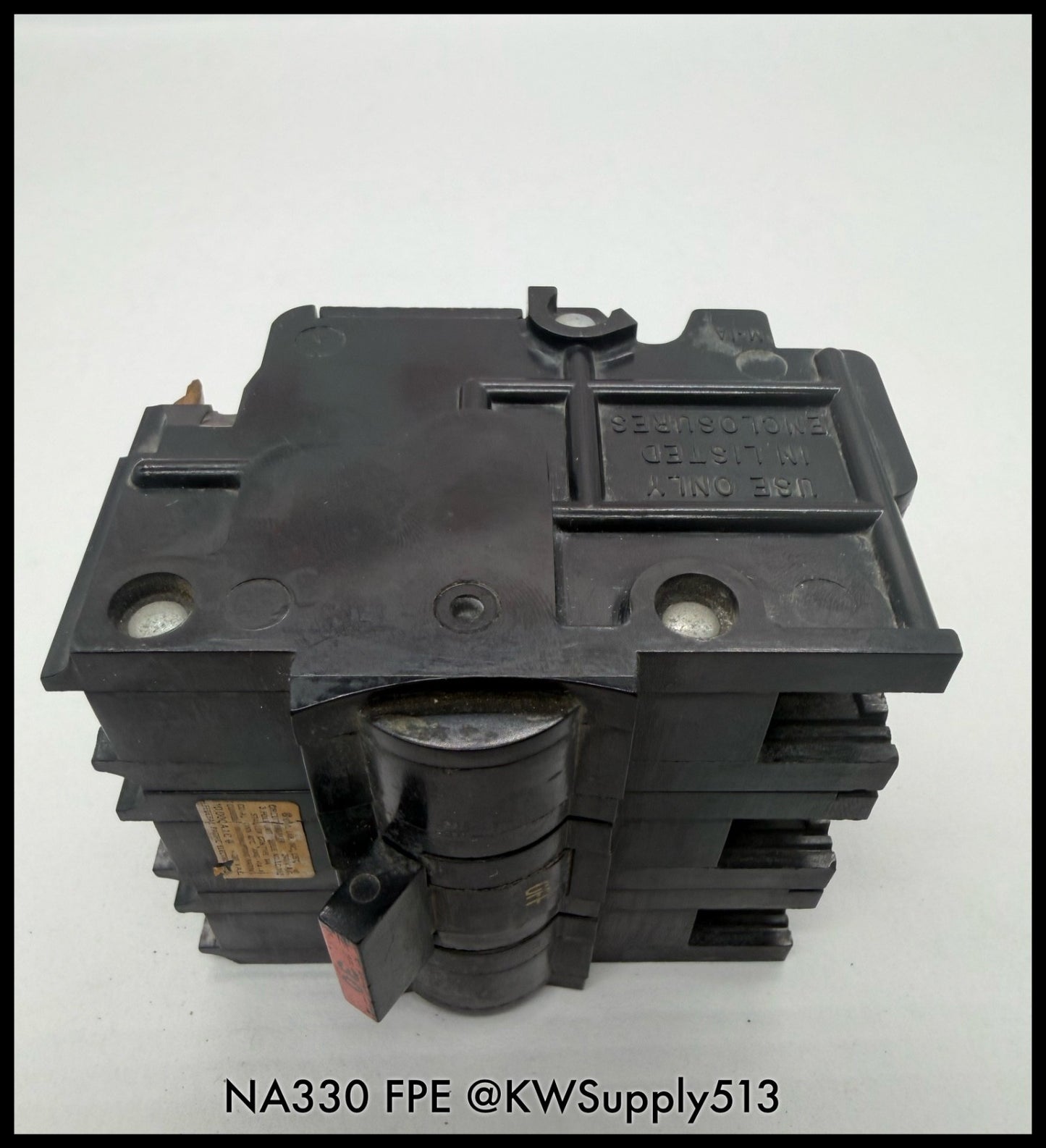 NA330~FPE NA330 30A 3P 240VAC 10KA Circuit Breaker-Used