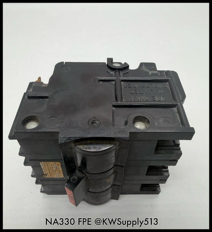 NA330~FPE NA330 30A 3P 240VAC 10KA Circuit Breaker-Used