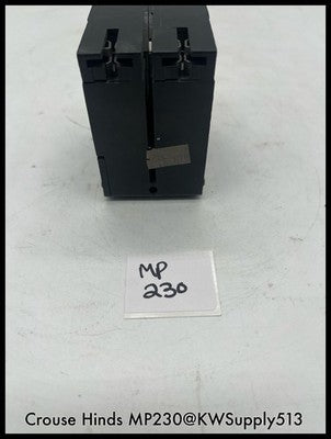 MP230~Crouse Hinds MP230 30A 2P 120/240V 10KA Circuit Breaker-Used