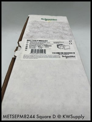 METSEPM8244~SquareD METSEPM8244 PM8000 Power Logic Power Meter Unused Surplus