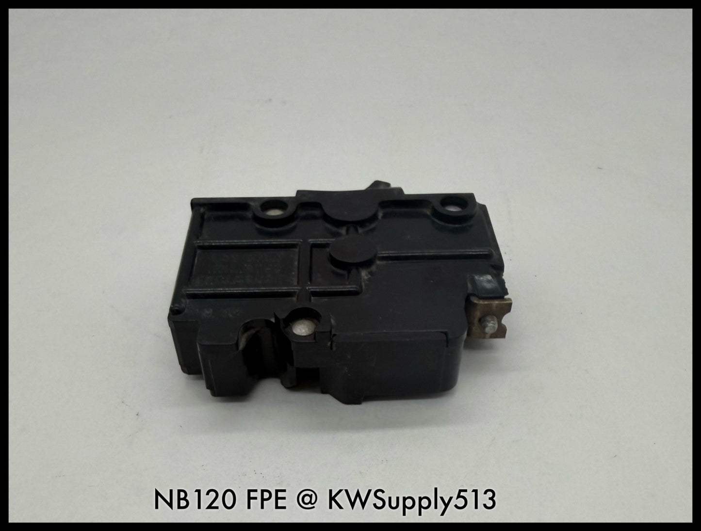 NB120~FPE NB120 20A 1P 120VAC 10KA Circuit Breaker-Used
