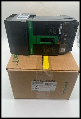HLA36150U33X~Square D HLA36150U33X 150A 3P I-Line Circuit Breaker Unused Surplus