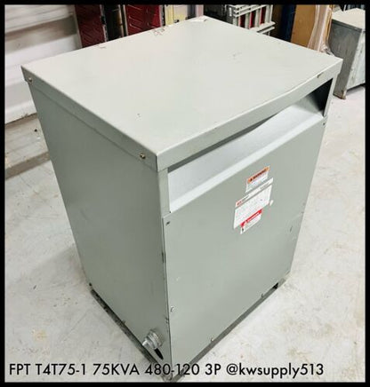 75 kVA Dry Type Class AA Transformer-T4T75-1