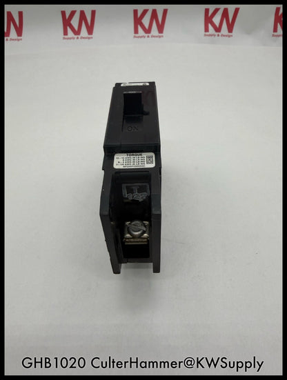 GHB1020~Cutler-Hammer GHB1020 20A 1P  Circuit Breaker-Used