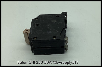 CHF250 ~ Eaton Culter Hammer CHF250 50A 120/240V 2 Pole Type CH Circuit Breaker