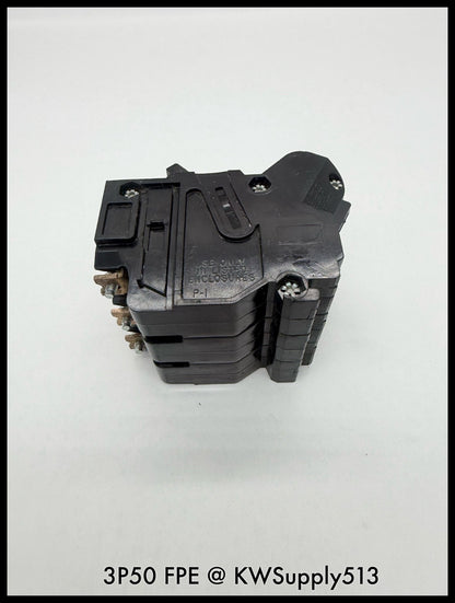 NB232040~FPE NB232040 40A 3P 240V 10KA Circuit Breaker-Used