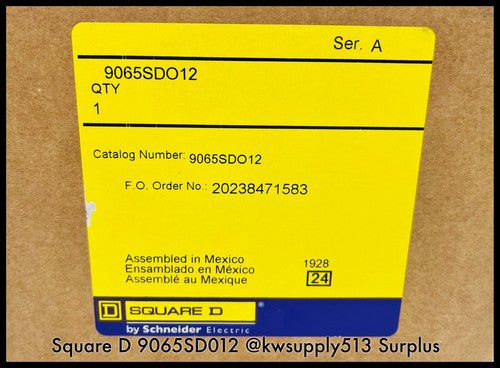 NEMA 3 Overload Relay-9065SDO12