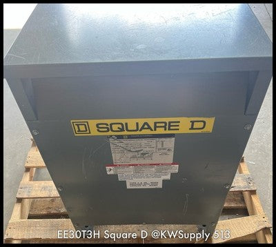 EE30T3H~Square D EE30T3H Sorgel General Purpose Transformer-30KVA 3Phase-Used