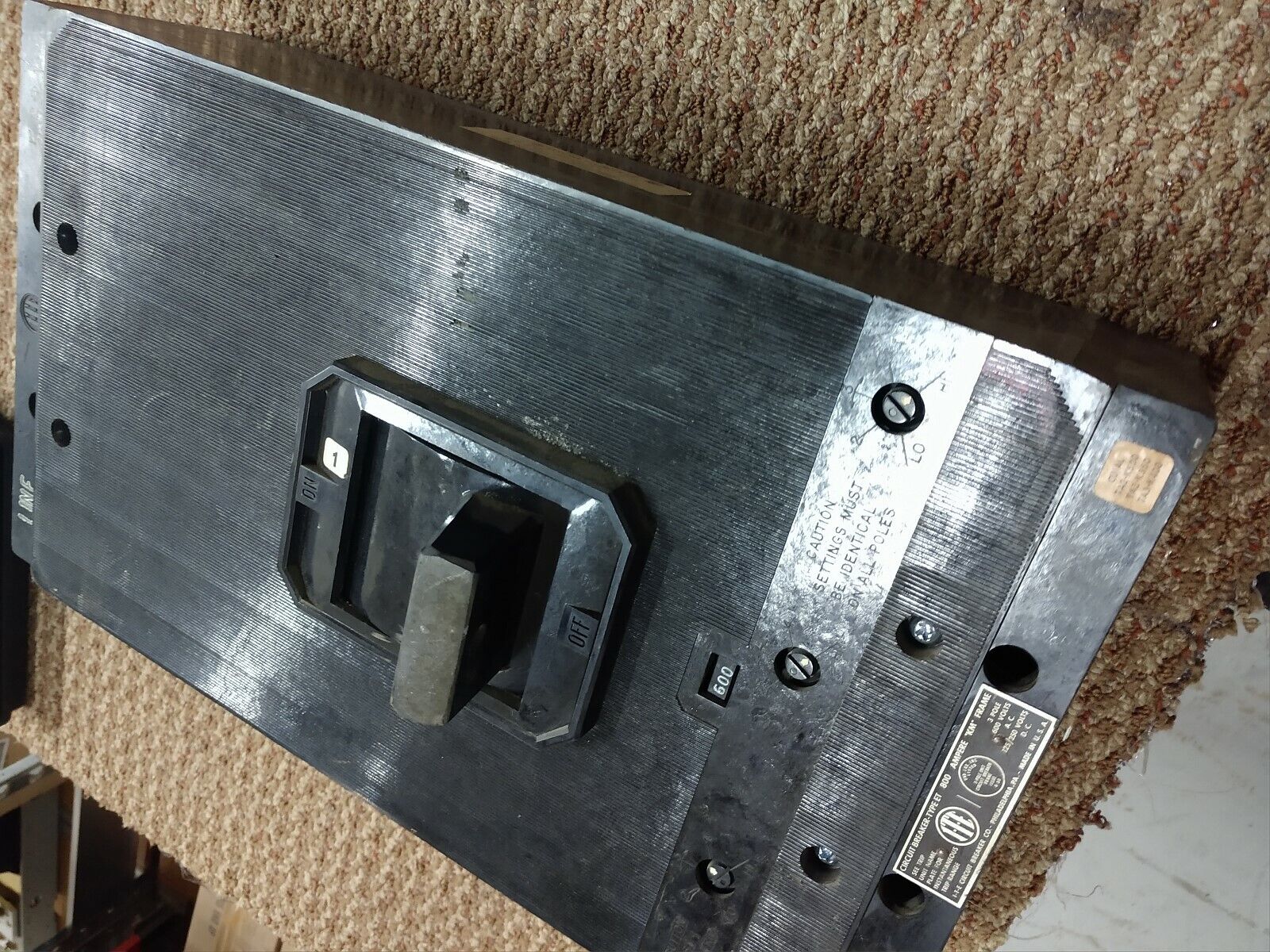 600A Circuit Breaker-KM3B600