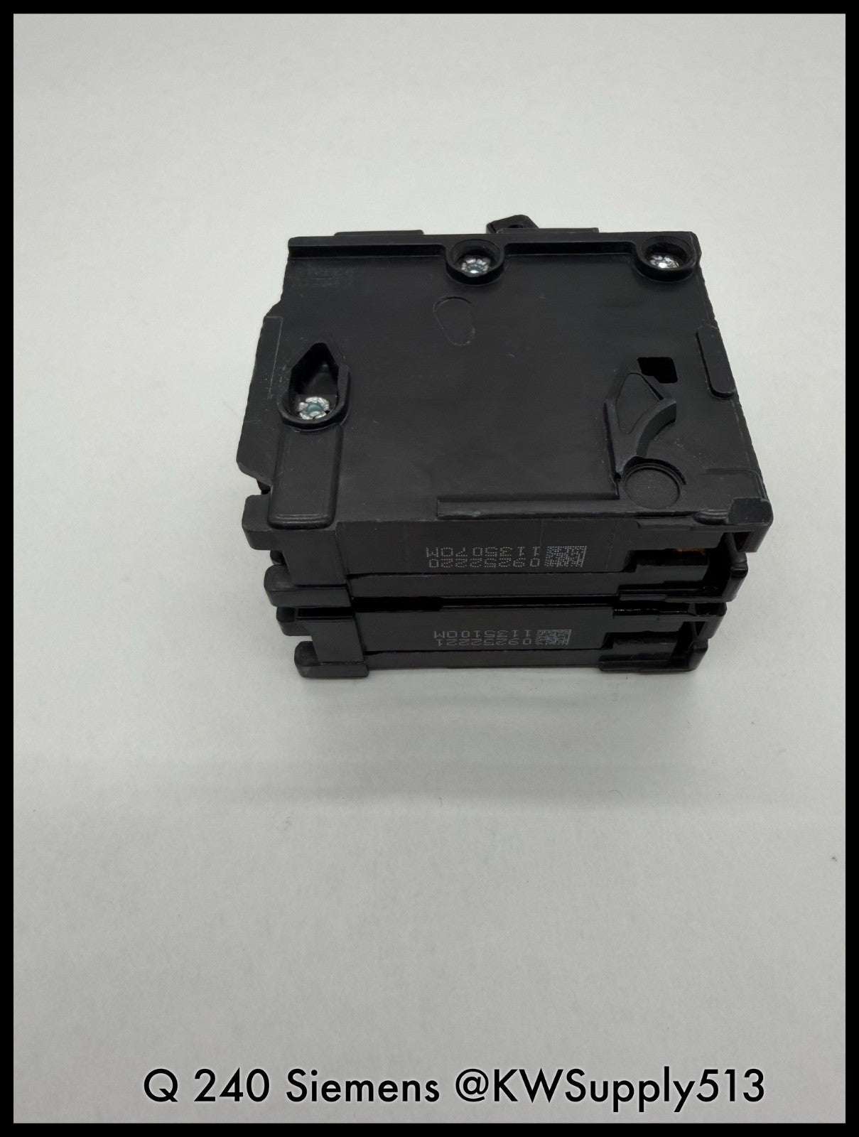 Q240~Siemens Q240 40A 2P 1PH 240VAC 10KA Circuit Breaker-Used