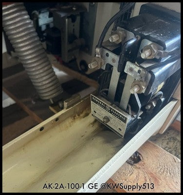 AK-2A-100-1~GE~AK-2A-100-1 4000AMP 3 Pole MO/DO Low Voltage Circuit Breaker Used
