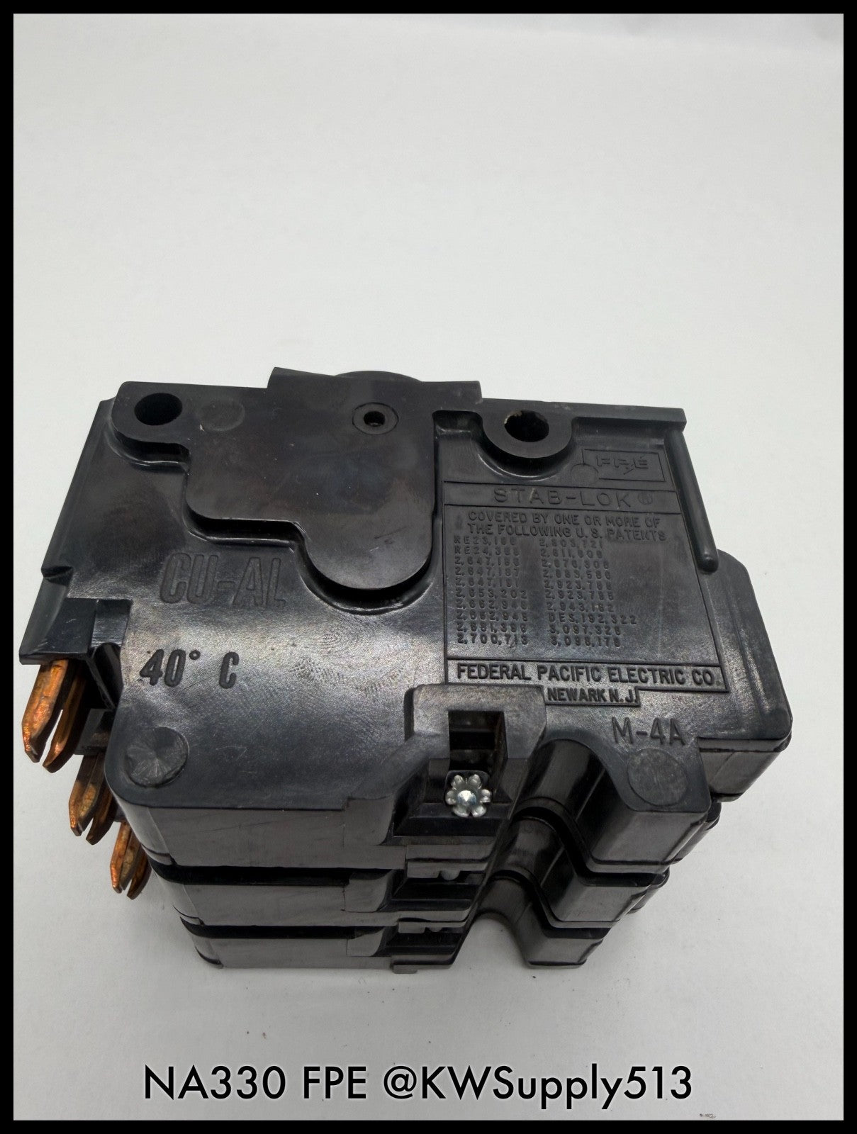 NA330~FPE NA330 30A 3P 240VAC 10KA Circuit Breaker-Used