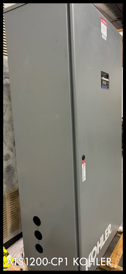 ATS1200-CPI~KOHLER ATS1200-CPI KSS-AMVA-08005 800A 480V 4P Transfer Switch-Used