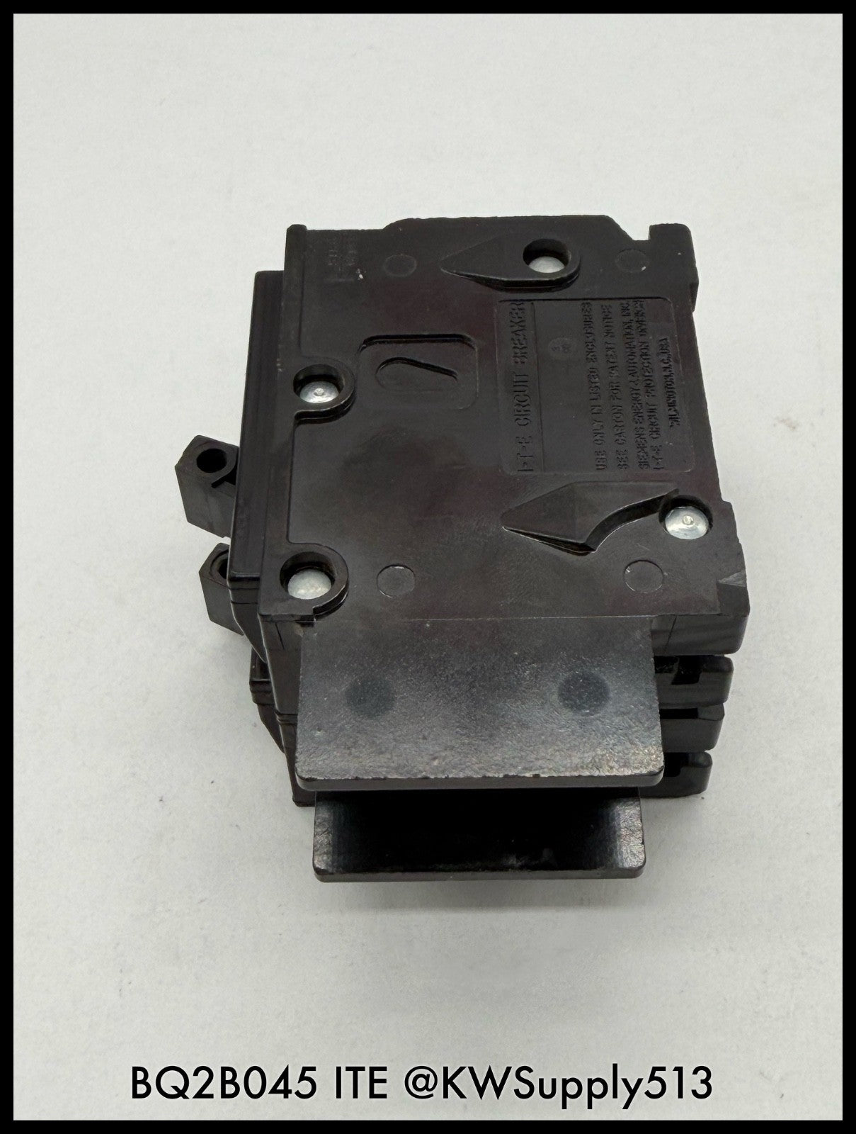 BQ2B045~ITE BQ2B045 45A 2P 1PH 120/240VAC 10KA TM Circuit Breaker-Used