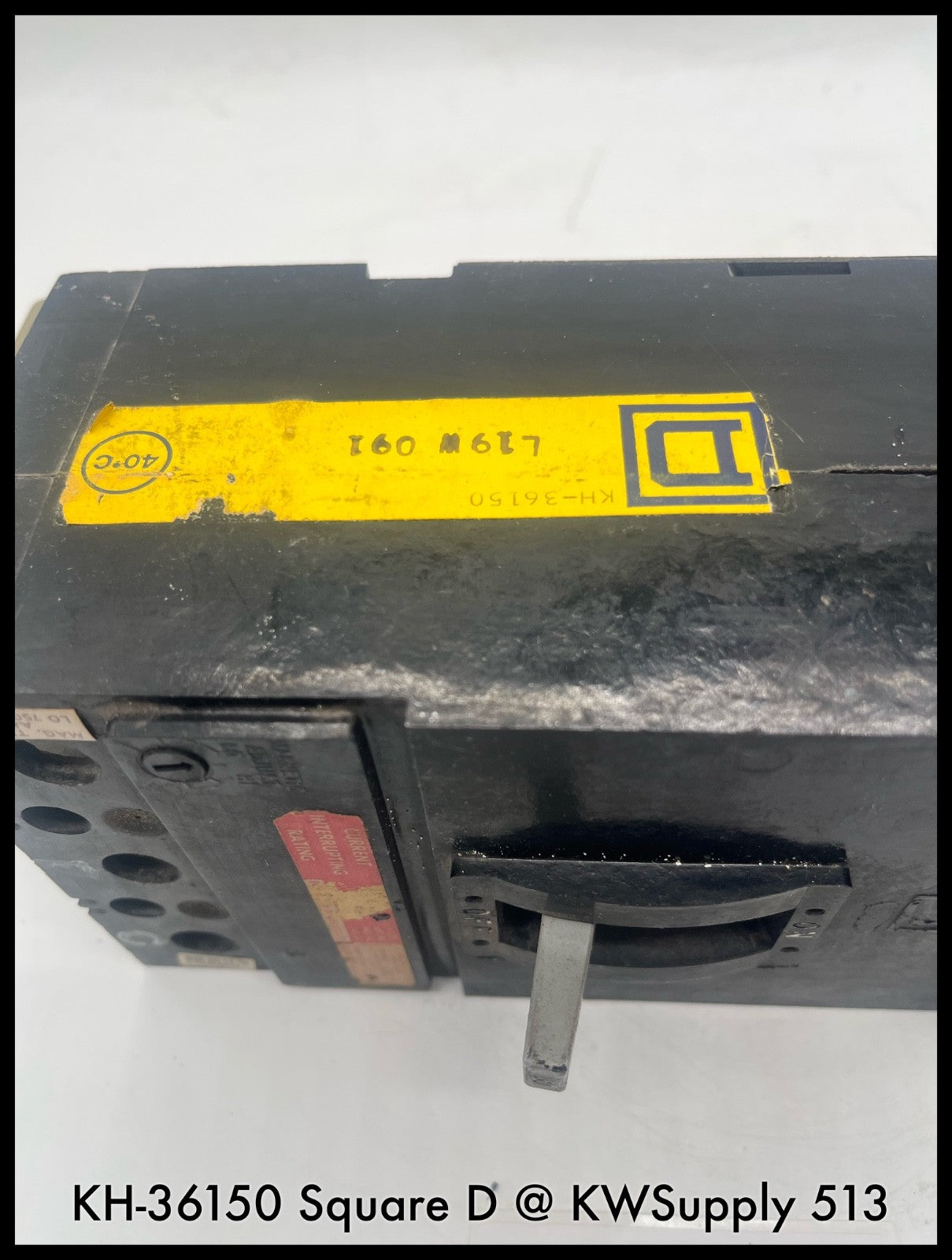 KH36150~Square D KH36150 150A 3p 600V I-Line Circuit Breaker-Used