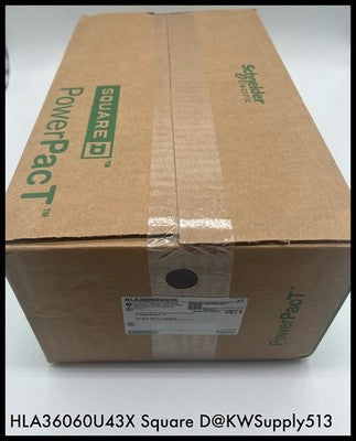HLA36060U43X~Square D  HLA36060U43X 60A 3p 600V I-Line Circuit Breaker Unused